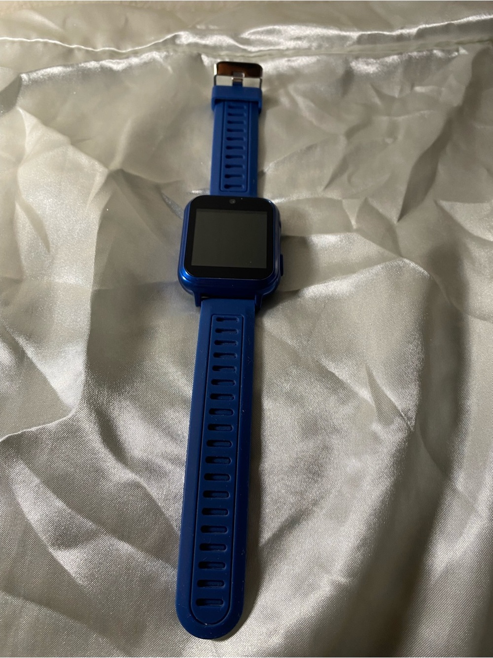 Blue Smartwatch with Silicone Band - Unbranded